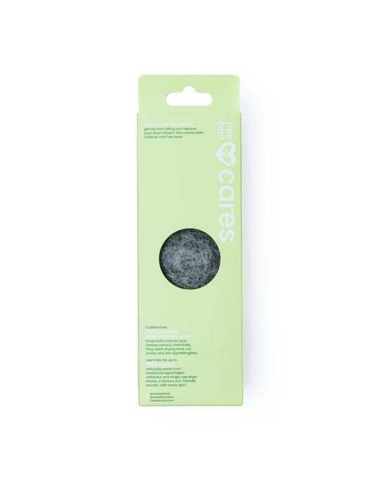 Natural Wool Dryer Balls - Grey