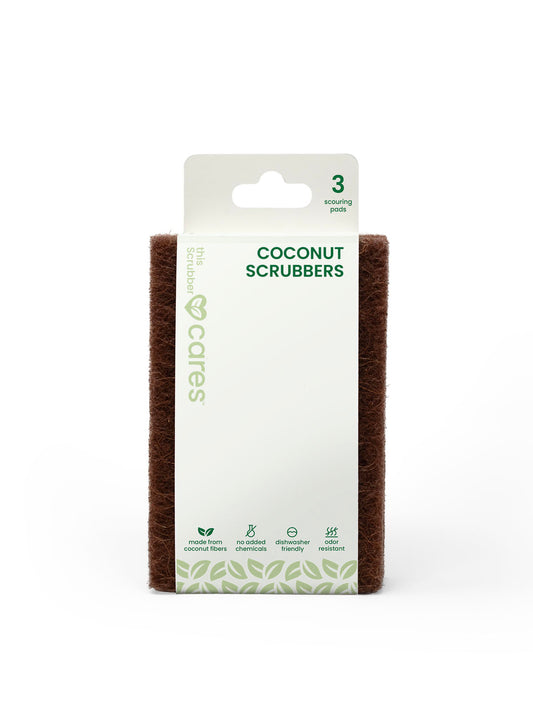 Coconut Scouring Pad - Brown