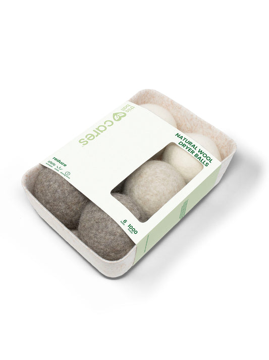 Natural Wool Dryer Balls - Assorted