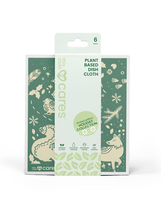 Plant Based Dish Cloth - Holiday 1