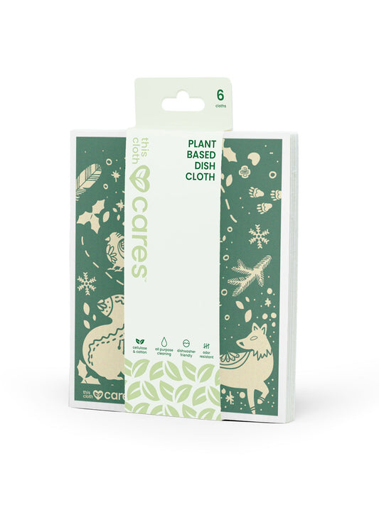 Plant Based Dish Cloth - Holiday 1