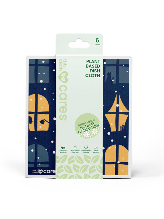 Plant Based Dish Cloth - Holiday 3