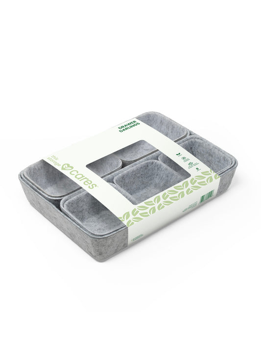 Drawer Darlings - 8x Organizers - Lt Grey