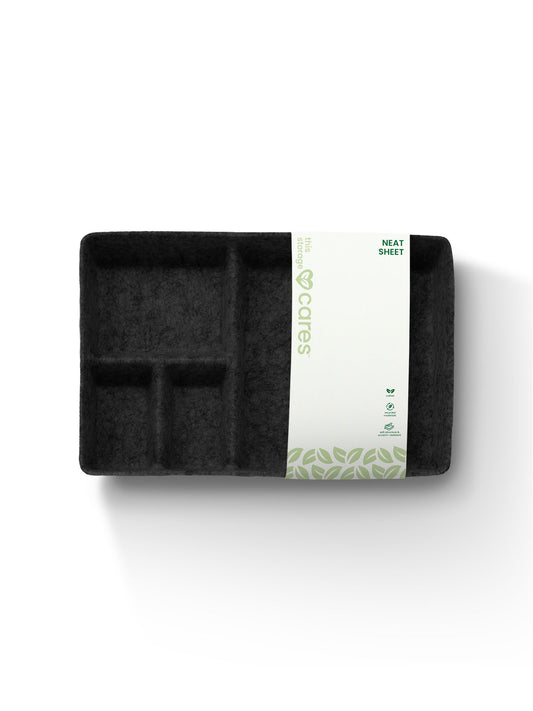Neat Sheet - Drawer Organizer - Charcoal