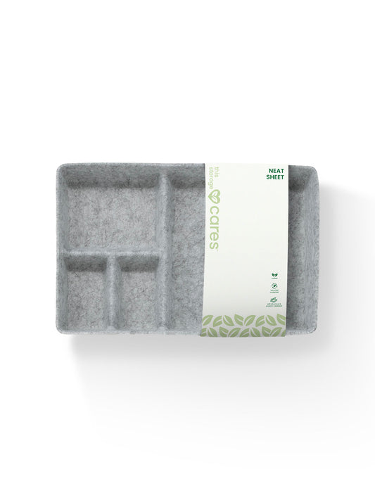 Neat Sheet - Drawer Organizer - Lt Grey