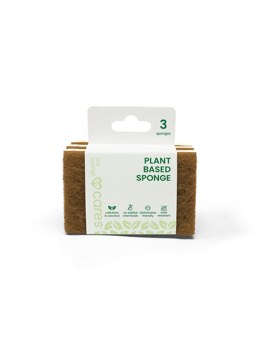 Plant Based Sponge - Brown