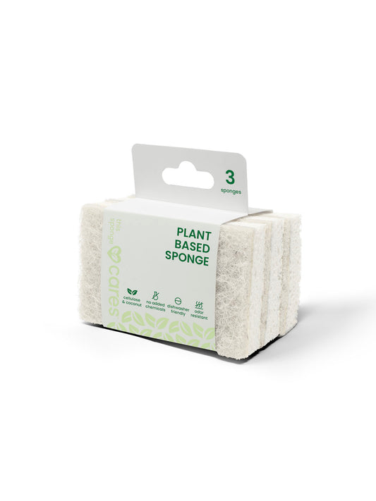 Plant Based Sponge - White