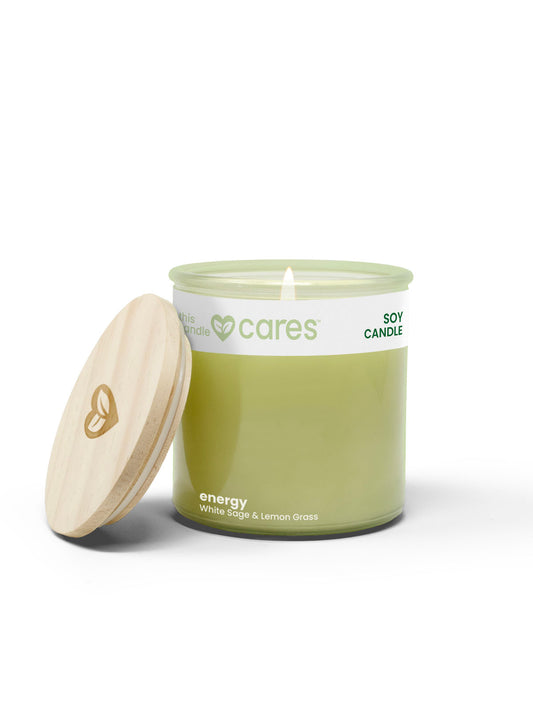 Soy Candle - White Sage & Lemongrass
